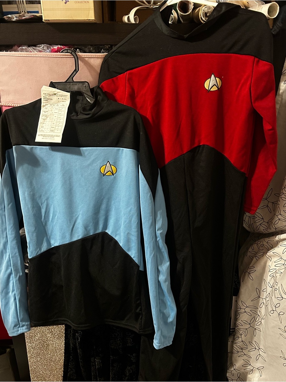 Star Trek vintage pair of costumes